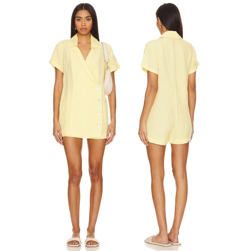 Show Me Your Mumu Bicoastal Blazer Romper Brunch Special Occasion Evening M